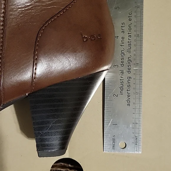 b.o.c Cassie dark brown tall leather boots - Picture 10 of 12